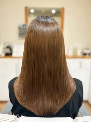 ロング アザマ ヤスカツ _rosso 川口のヘアスタイル