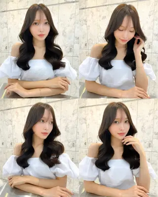 ロング カラー 髪質改善サロン Sea shinjuku 新宿南口【シー シンジュク】所属・髪質改善/韓国ヘア レイヤー/新宿/ロミのヘアスタイル