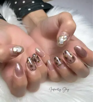 ネイル infinity skyのネイルデザイン