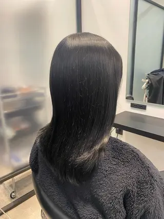 ミディアム 東野 拓海のヘアスタイル