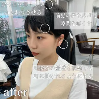 ショート ショート、ボブ特化 長島智彦のヘアスタイル