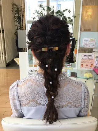 ヘアアレンジ 美容しょうへいの店  西長岡所属・斎藤 舞香のヘアスタイル
