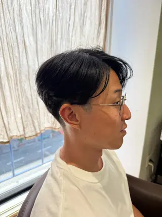 ショート メンズ 溝口 槙里也のヘアスタイル