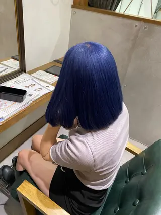 ミディアム MAHIRO🍒半田 /ブリーチ/カットのヘアスタイル