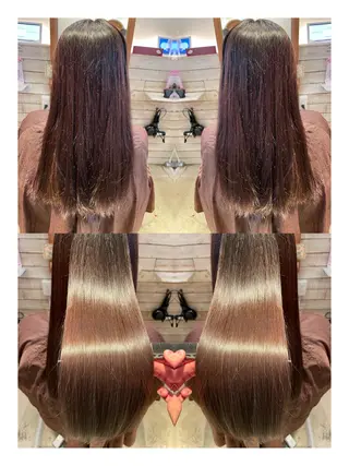ロング across hair design武蔵小杉店所属・/本物の髪質改善/ 古川新のヘアスタイル