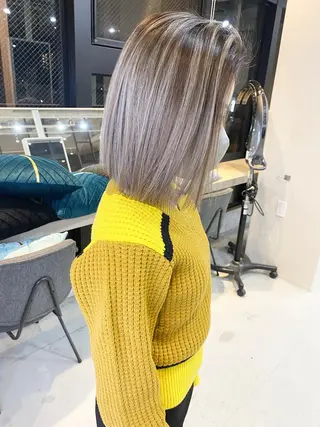 ショート カラー パーマ ヘアアレンジ ネイル マツエク・マツパ アイブロウ 井上 一平のヘアスタイル