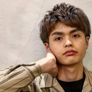 ショート メンズ 川端 智治のヘアスタイル