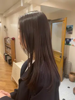 ロング カラー ⚪️ISHIZUKA AOI⚪️のヘアスタイル