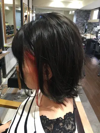 ミディアム 山田 義人のヘアスタイル