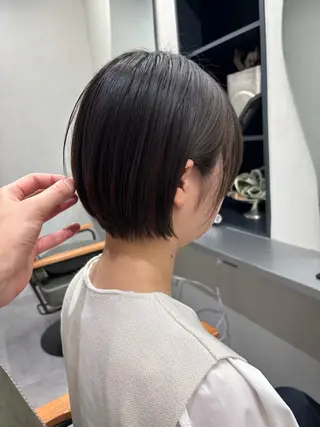 ショート カラー パーマ nico 麻生 やまざきれいのヘアスタイル