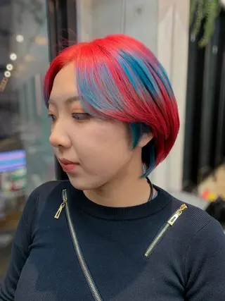 カラー ルーツカラー/ デザインカラー/井川のヘアスタイル