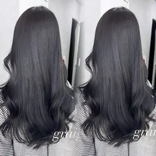 ロング カラー 赤み無し柔らかカラー 【梅田】madokaのヘアスタイル