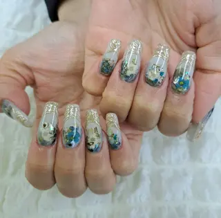 ネイル 河野ちえ (雑誌掲載サロン)のネイルデザイン