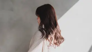 ロング カラー 馬場 菜乃夏のヘアスタイル