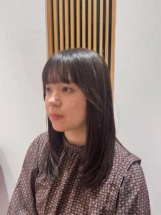 セミロング Rosierbleu 道正のヘアスタイル