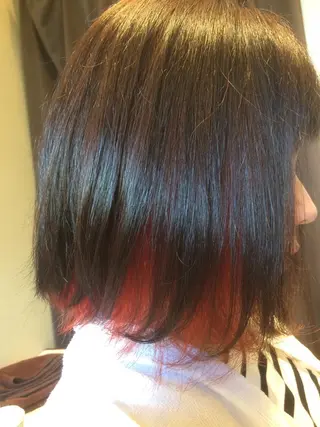 ミディアム 高橋 瑞季のヘアスタイル