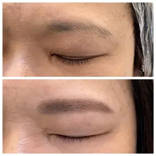 ロング カラー アイブロウ 悠 亜のマツエク・マツパデザイン