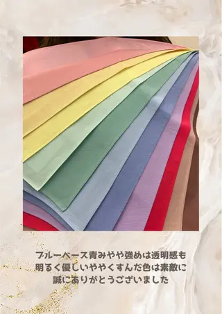 パーソナルカラー診断 自由が丘💐ブルームのその他イメージ