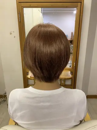 ショート カラー CRADLE Takeuchiのヘアスタイル
