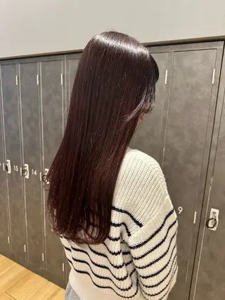 ロング カラー GIEN 西宮ガーデンズプラス所属・中尾 碧斗のヘアスタイル