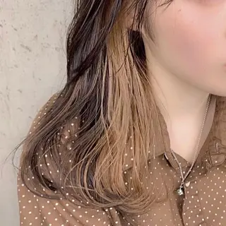 ミディアム カラー 🎀ハイトーン/レイ ヤー/Reina🎀のヘアスタイル
