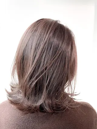 ミディアム Lehm所属・表参道/さあ や/大人ナチュラルのヘアスタイル