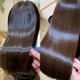 ロング 40代からの髪悩み 専門美髪アドバイザーのヘアスタイル
