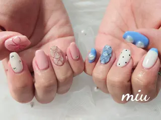 ネイル miu nail亀戸 Momokaのネイルデザイン
