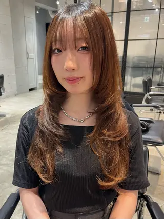 ロング レイヤーカット /Juna🦕のヘアスタイル
