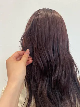 セミロング JILL    hair所属・maki💖 ボブ/縮毛矯正のヘアスタイル