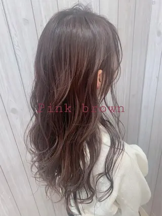 ロング カラー 産休中です。 🌹sayu🌹のヘアスタイル