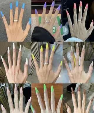 ネイル inf リエネイルサロンのネイルデザイン