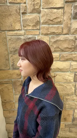 ショート カラー メンズ特化美容師 タケルのヘアスタイル