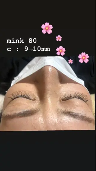 マツエク・マツパ nico所属・nico:) 金井 紗楽のマツエク・マツパデザイン