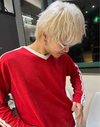 カラー dao/ミルクティー /ブラウン/ブロンドのヘアスタイル