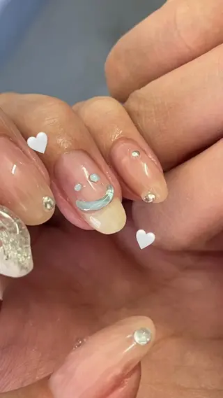 ネイル ゆびノさき茨木店 ニュアンス/アートのネイルデザイン