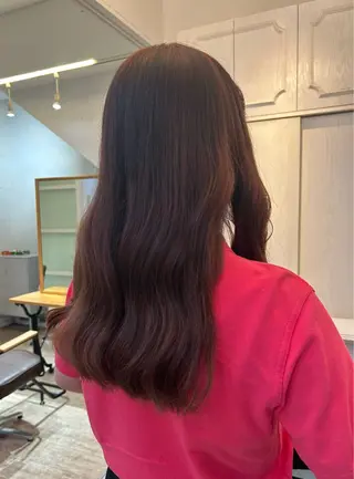 ロング カラー 27日レディース 自由が丘🌷マナミのヘアスタイル