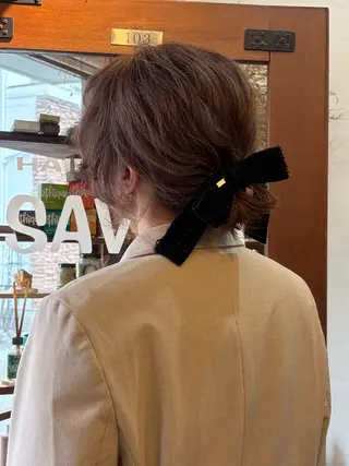 カラー SAVOIA with DOG所属・SAVOIA ちよのヘアスタイル