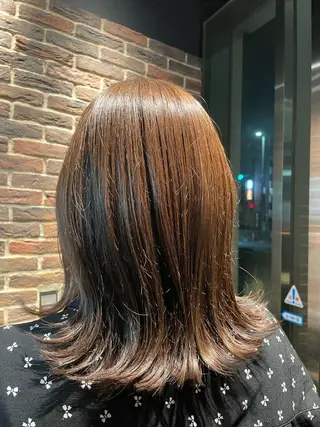 ミディアム Hair salon 6所属・照井 奈保子のヘアスタイル