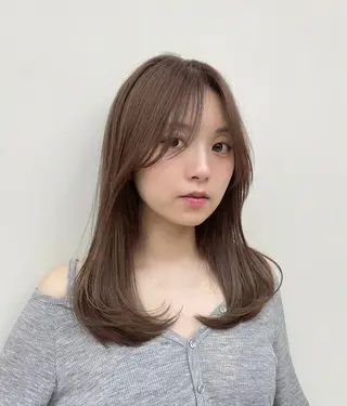 ミディアム sora/レイヤー/ 似合わせカット🎀のヘアスタイル