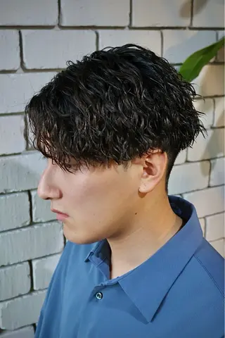 パーマ メンズ men’s salon NOA solte. 【メンズサロン ノアソルテ】所属・メンズパーマ職人 加藤 弘貴のヘアスタイル