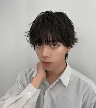 ヘアアレンジ メンズ メンズヘアセット めいのヘアスタイル