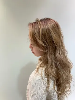 カラー Produce with SALON VILLAGE所属・メッシュパーマ職人/ 窪田 優也/ツイスパのヘアスタイル