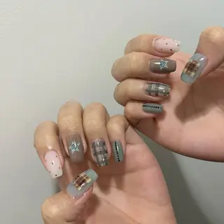 ネイル ☽ ☾のネイルデザイン