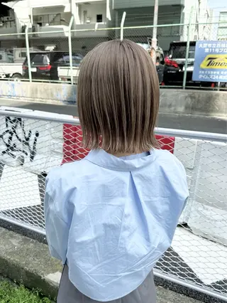 ショート カラー 【.ico】心斎橋 飛田ゆうきのヘアスタイル