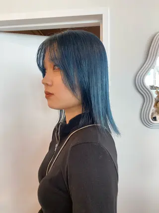 セミロング カラー ichika/天神 /parc hairのヘアスタイル