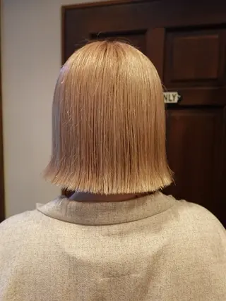 ショート RECHE所属・YUURI カットモデルのヘアスタイル