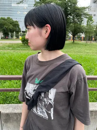 ハナ🌼 梅田/ボブ/パーマのヘアスタイル