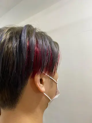 カラー メンズ Kazaoka Saraのヘアスタイル