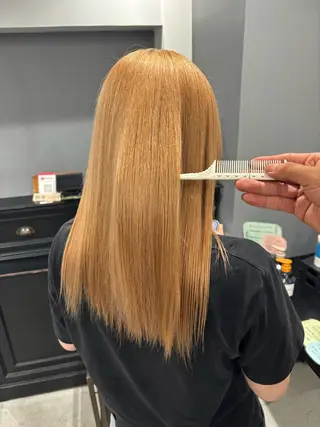 ロング カラー CAPA 無料カットモデル募集のヘアスタイル